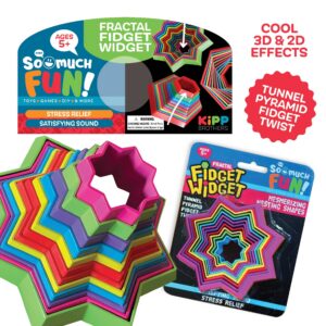 Fractal Fidget Widget Toy Assortment - 12/Pack various shapes