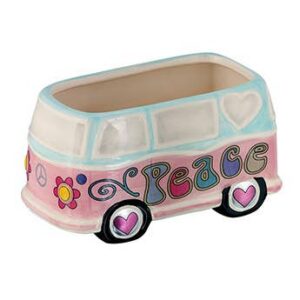 Peace Van Planter Retro - Boho Item # 16934