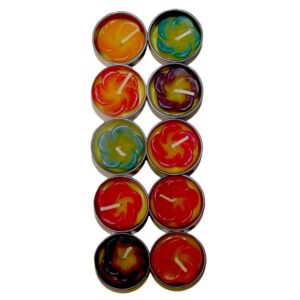 Plumeria Tea Light Candles Scented