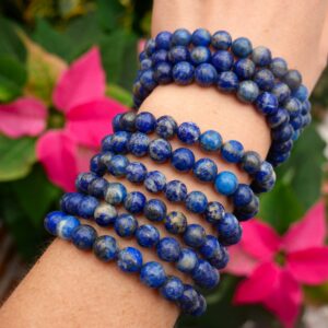 Lapis Beaded Bracelets 8mm