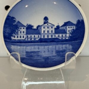 Vintage Royal Copenhagen Aluminia Faience Miniature Denmark Collector Plate #52