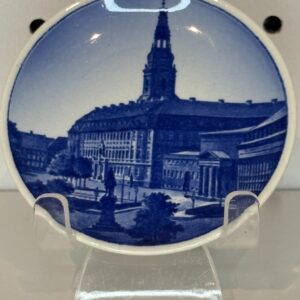 Vintage Royal Copenhagen Aluminia Faience Miniature Denmark Collector Plate #70