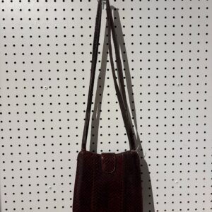 Vintage Vera Pelle Snakeskin shoulder strap bag