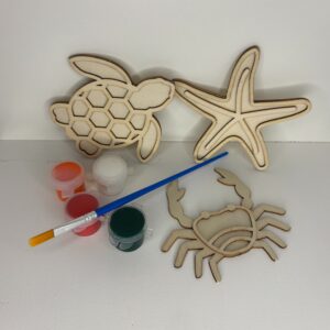 Wood DIY kit 3pc Under the sea