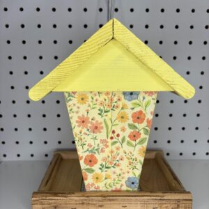 Wood Bees & Floral Birdfeeder