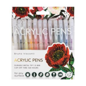 BV by Bruno Visconti Acrylic Pens 12 colors - Bloom