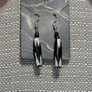 Handmade Earrings RH Batik Bone