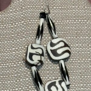 Handmade Bracelet Stretchy RH Batik Bone