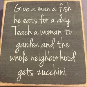 give a man a fish sign