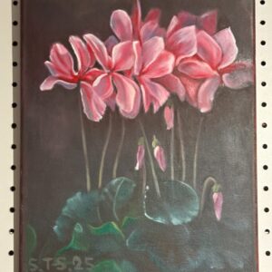 Flowers oil painting
