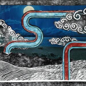 Sea Journey watercolor art