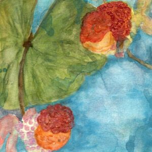 Goldfish watercolor art