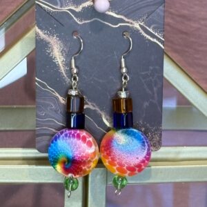 Handmade Earrings RH Rainbow
