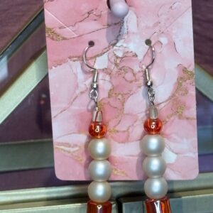 Handmade Earrings RH Pearly