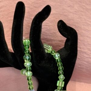 Handmade Bracelets Stretchy RH Peridot