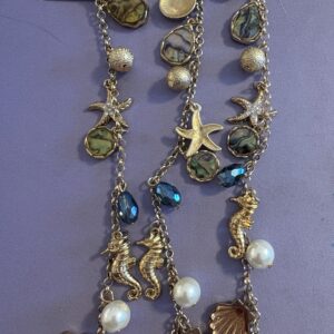 Shell strand beads