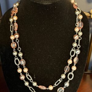 Double strand necklace