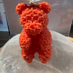 Bear candle scented with Jasmine