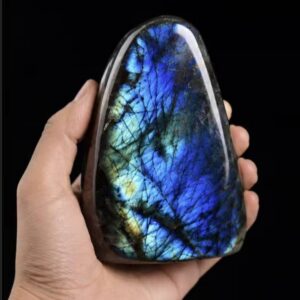 Premium Flash Labradorite Freeform Crystal, 1-2 LB Natural