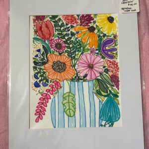 Beautiful Bouquet Watercolor Painting