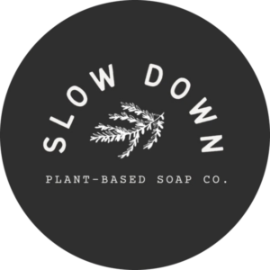 Slow Down Plant-Based Soap Co logo