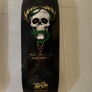 Powell Peralta signed Mike McGill Skate Deck 40th anniversary edition